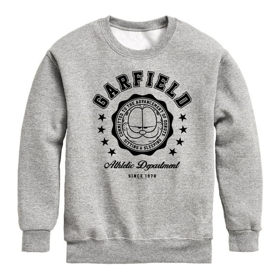 Garfield - Varsity Seal - Toddler & Youth Crewneck Fleece Sweatshirt