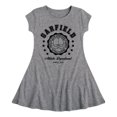 thumbnail image 1 of Garfield - Varsity Seal - Toddler & Youth Girls Fit & Flare Dress, 1 of 1