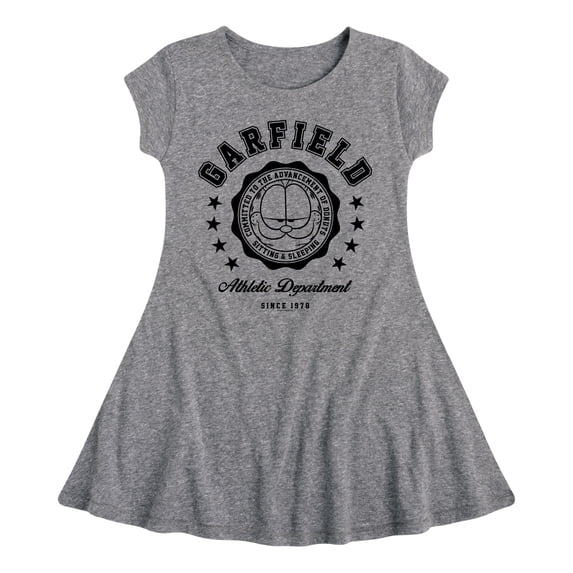 Garfield - Varsity Seal - Toddler & Youth Girls Fit & Flare Dress