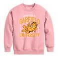 thumbnail image 1 of Garfield - Varsity - Toddler & Youth Crewneck Fleece Sweatshirt, 1 of 4
