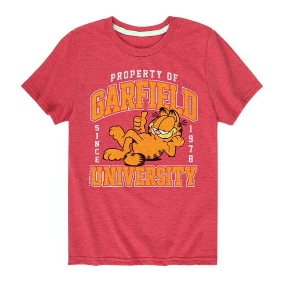 Garfield - Varsity - Toddler & Youth Short Sleeve Graphic T-Shirt