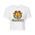 thumbnail image 1 of Garfield - Video Game Garfield - Juniors Cropped Cotton Blend T-Shirt, 1 of 5