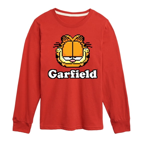 Garfield - Video Game Garfield Logo - Toddler & Youth Long Sleeve Graphic T-Shirt