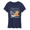 thumbnail image 1 of Garfield - Virgo Garfield Astrology - Womens Short Sleeve Graphic T-Shirt, 1 of 4