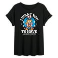 thumbnail image 1 of Garfield - Want You To Have A Happy Fourth - Juniors Ideal Flowy Muscle T-Shirt, 1 of 5