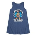 thumbnail image 1 of Garfield - Want You To Have A Happy Fourth  - Toddler & Youth Girls A-line Dress, 1 of 5