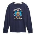 thumbnail image 1 of Garfield - Want You To Have A Happy Fourth - Toddler & Youth Long Sleeve Graphic T-Shirt, 1 of 5