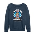 thumbnail image 1 of Garfield - Want You To Have A Happy Fourth - Women's Lightweight French Terry Long Sleeve Shirt, 1 of 5