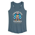 thumbnail image 1 of Garfield - Want You To Have A Happy Fourth - Women's Racerback Tank Top, 1 of 5