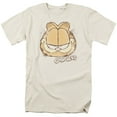 thumbnail image 1 of Trevco Sportswear GAR496-AT-3 Garfield Water Color Cat Adult Regular Fit Short Sleeve T-Shirt, Cream - Large, 1 of 2