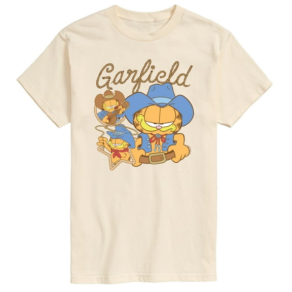 Garfield - Western Garf - Men's Short Sleeve Graphic T-Shirt