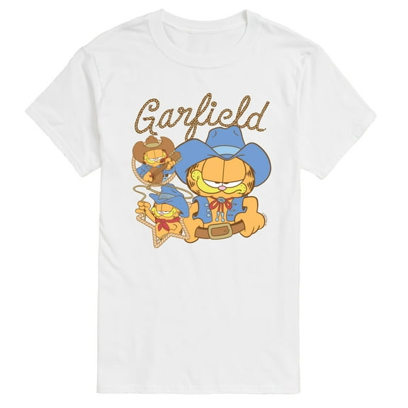 Garfield - Western Garf - Men's Short Sleeve Graphic T-Shirt