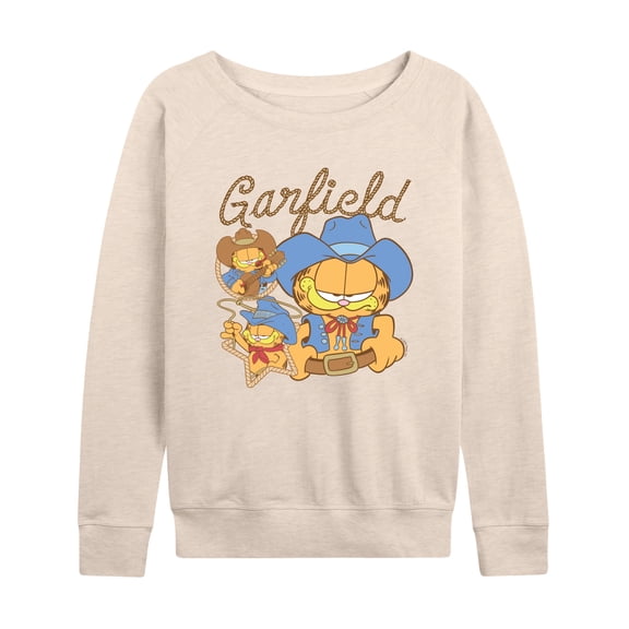 Garfield - Western Garf - Women's French Terry Long Sleeve Shirt