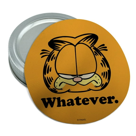 Garfield Whatever Face Round Rubber Non-Slip Jar Gripper Lid Opener