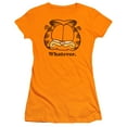 thumbnail image 1 of Garfield - Whatever - Juniors Teen Girls Cap Sleeve Shirt - Medium, 1 of 2