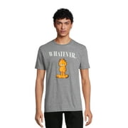 Garfield Whatever Men’s & Big Men’s Licensed Graphic T-Shirt, Sizes S-3XL