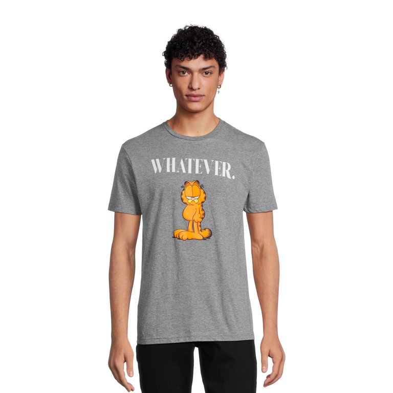 Garfield Whatever Men’s & Big Men’s Licensed Graphic T-Shirt 