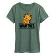 thumbnail image 1 of Garfield - Whatever - Women's Short Sleeve Graphic T-Shirt, 1 of 5