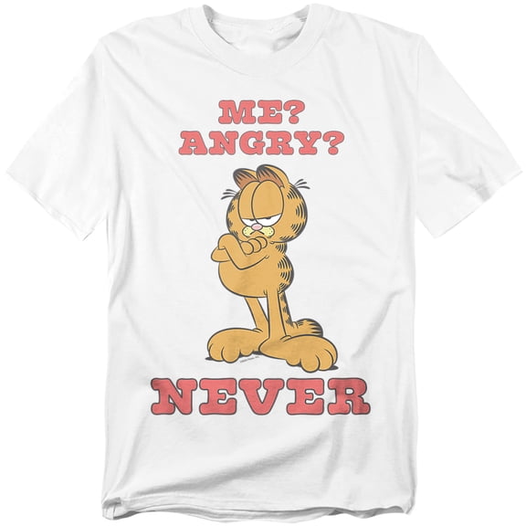 Garfield Whatevs Unisex Adult T Shirt (2X-Large) White
