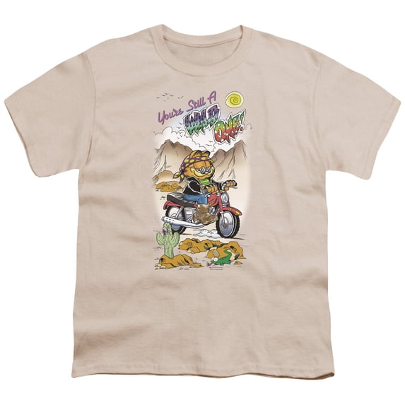 Garfield Wild One S/S Youth 18/1 T-Shirt-Cream