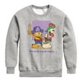 thumbnail image 1 of Garfield - Will Trade Dog For Candy - Toddler And Youth Crewneck Fleece Sweatshirt, 1 of 5