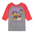 thumbnail image 1 of Garfield - Will Trade Dog For Candy - Toddler And Youth Raglan Graphic T-Shirt, 1 of 1