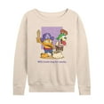thumbnail image 1 of Garfield - Will Trade Dog For Candy - Women's Lightweight French Terry Long Sleeve Shirt, 1 of 5