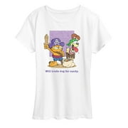 Garfield - Will Trade Dog For Candy - Women's Short Sleeve Graphic T-Shirt