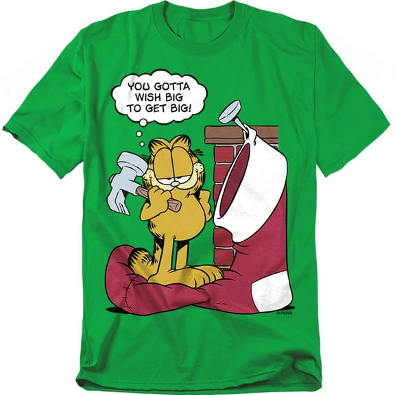 Garfield T-Shirt Wish Big Unisex Graphic Tee For Men & Women