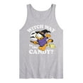 thumbnail image 1 of Garfield - Witch Way To The Candy - Men's Jersey Tank Top, 1 of 4