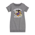 thumbnail image 1 of Garfield - Witch Way To The Candy - Toddler And Youth Girls Fleece Dress, 1 of 1
