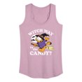 thumbnail image 1 of Garfield - Witch Way To The Candy - Women's Racerback Tank Top, 1 of 5
