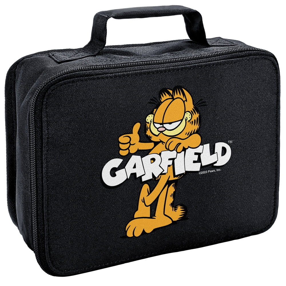 Garfield With Logo Insulated Soft Sided Lunch Box - Reusable Lunch Bag