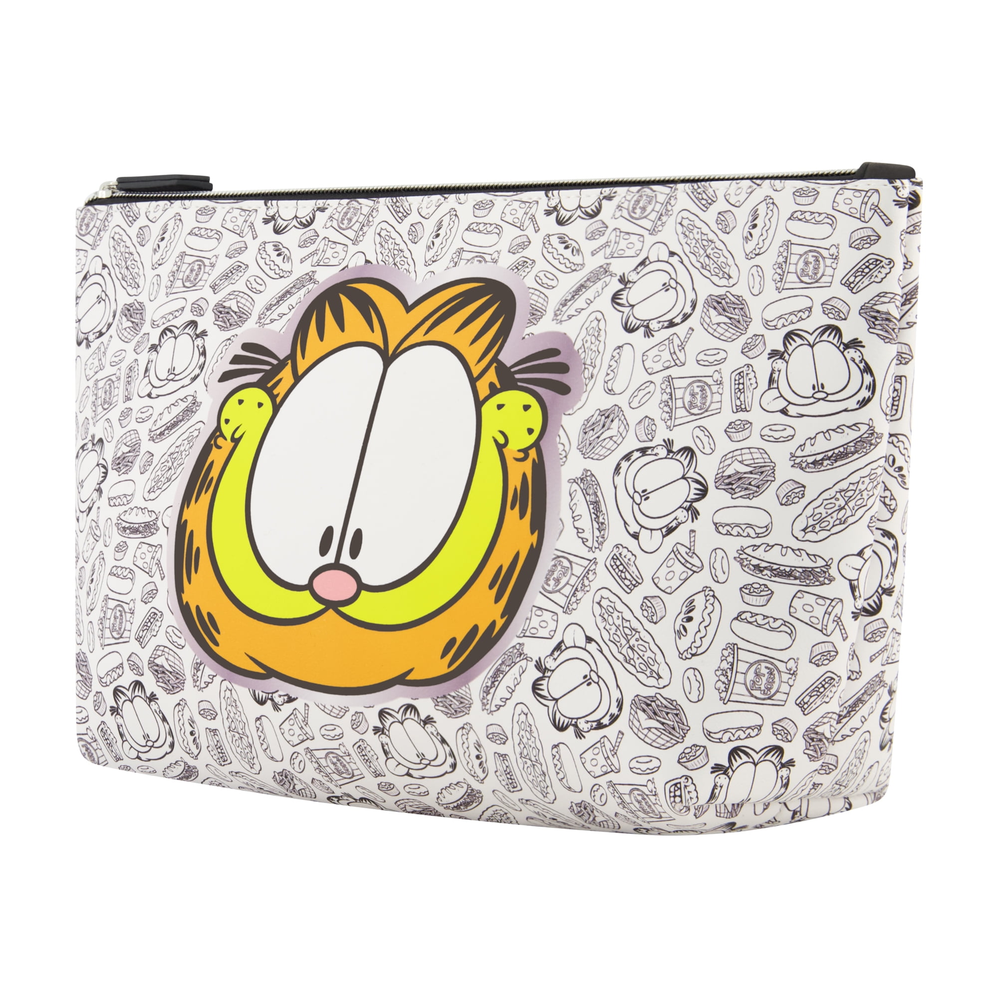 Garfield Women's Makeup Bag, Small Travel Cosmetic Zipper Pouch Organizer, Multi