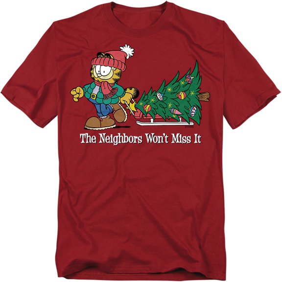 Garfield T-Shirt Wont Miss It Unisex Graphic Tee For Men & Women