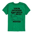 thumbnail image 1 of Garfield - Your Opinion Has Been Duly Noted - Toddler & Youth Short Sleeve Graphic T-Shirt, 1 of 5