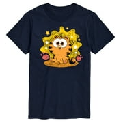 the Movie - Baby Garfield Paws And Stars - Adult Short Sleeve T-Shirt