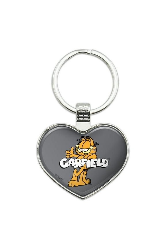 with Logo Keychain Heart Love Metal Key Chain Ring