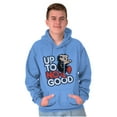 thumbnail image 1 of Gargamel Up to No Good Smurfs Villain Hoodie Sweatshirt Women Men Brisco Brands L, 1 of 5