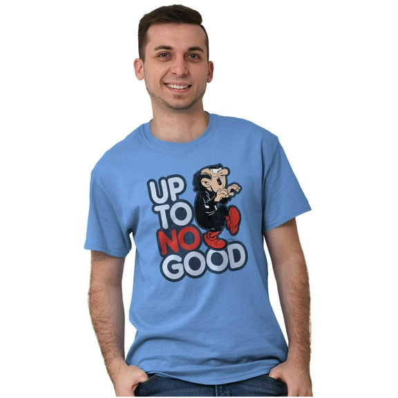 Gargamel Up to No Good Smurfs Villain Men's Graphic T Shirt Tees Brisco Brands 2X