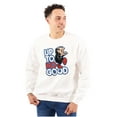 thumbnail image 1 of Gargamel Up to No Good Smurfs Villain Sweatshirt for Men or Women Brisco Brands X, 1 of 6