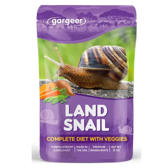 Gargeer Land Snail Veggie Complete Diet - 2oz