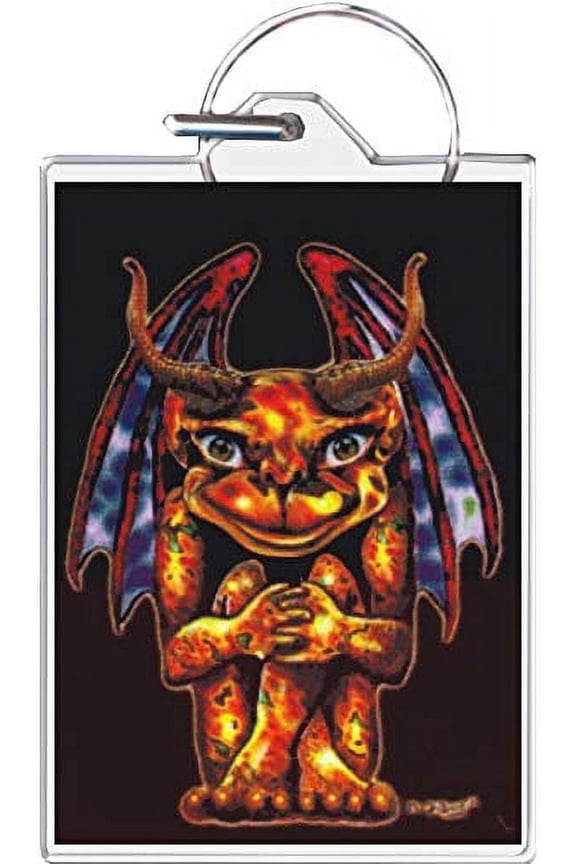 Gargoyle Keychain
