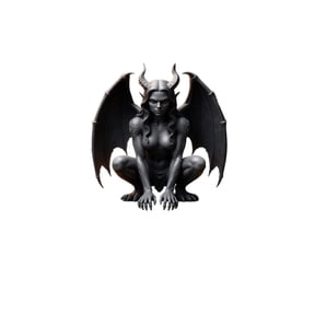 Gargoyle Statue Resin Figurine Gothic Decor Sculpture Demon Winged Monster Ornament Home Office Shelf Display Collectible Knick Knack Dark Fantasy Art Piece Halloween Decoration