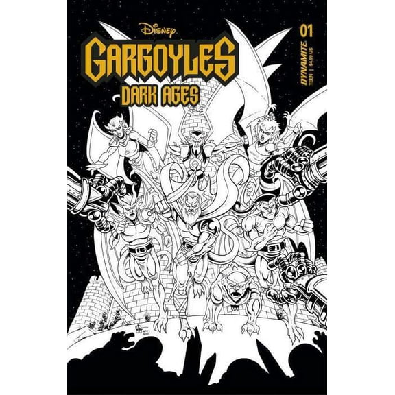Gargoyles: Dark Ages #1Z VF ; Dynamite Comic Book