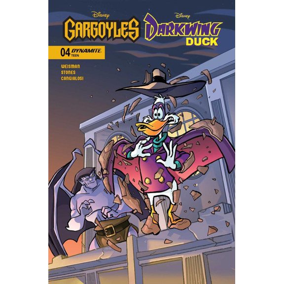 Gargoyles/Darkwing Duck #4A VF ; Dynamite Comic Book