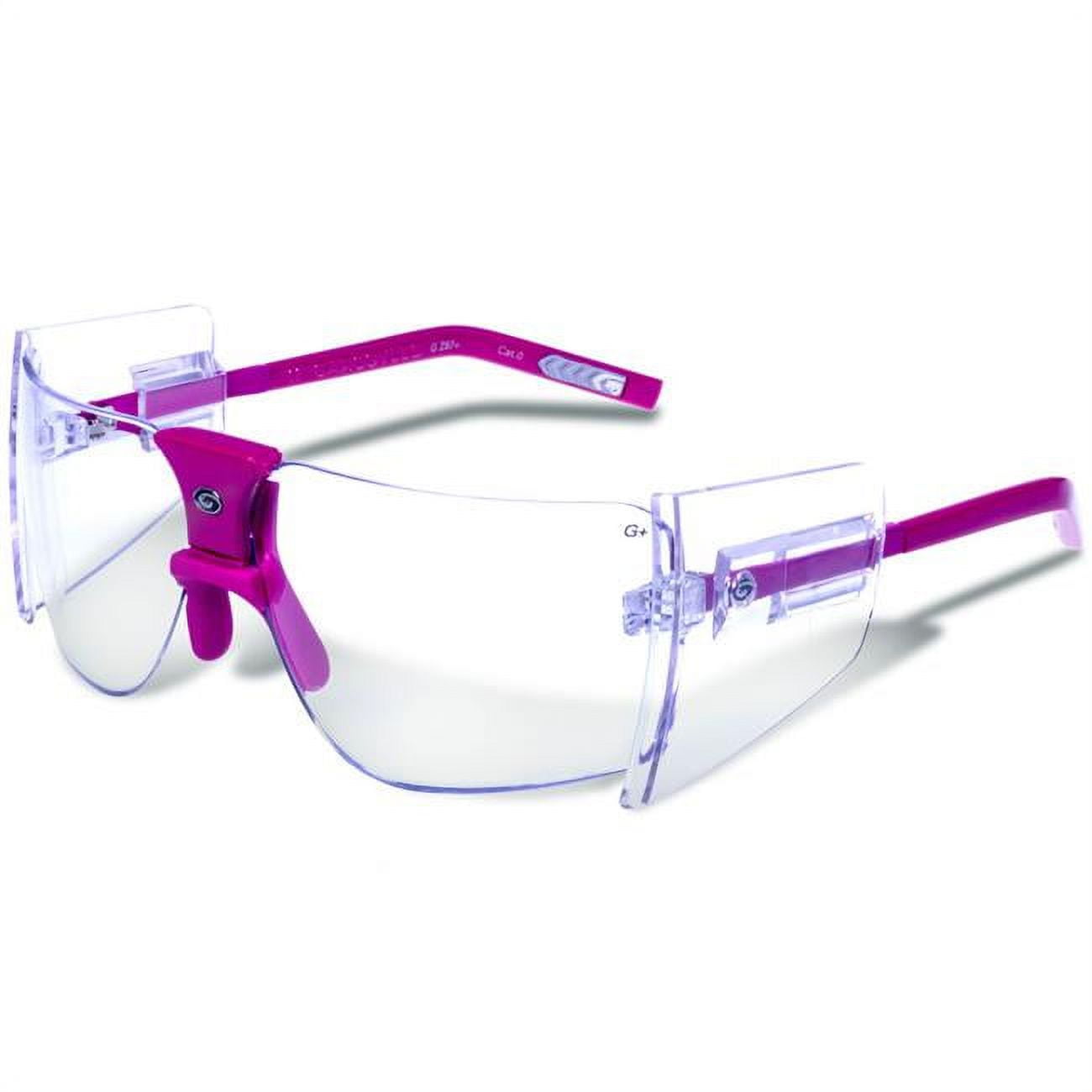 Gargoyles 85 Clear Collection 眼の粘膜を保護 Gargoyles GAR10700079QTM 85s Protective Fuchsia Frame Sunglasses