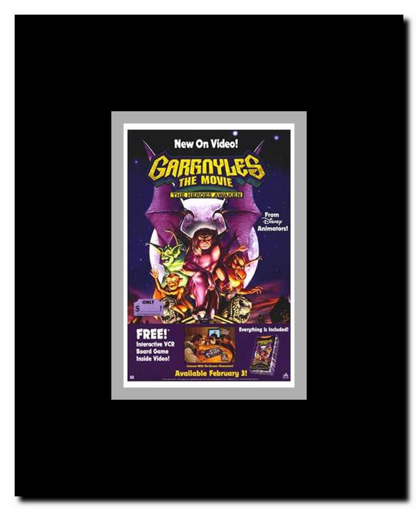 Gargoyles: the Heroes Awaken Framed Movie Poster