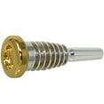 thumbnail image 1 of Garibaldi KF8 Elite Gold-Plated Rim Silver Plated Trumpet Mouthpiece Size KF8, 1 of 5