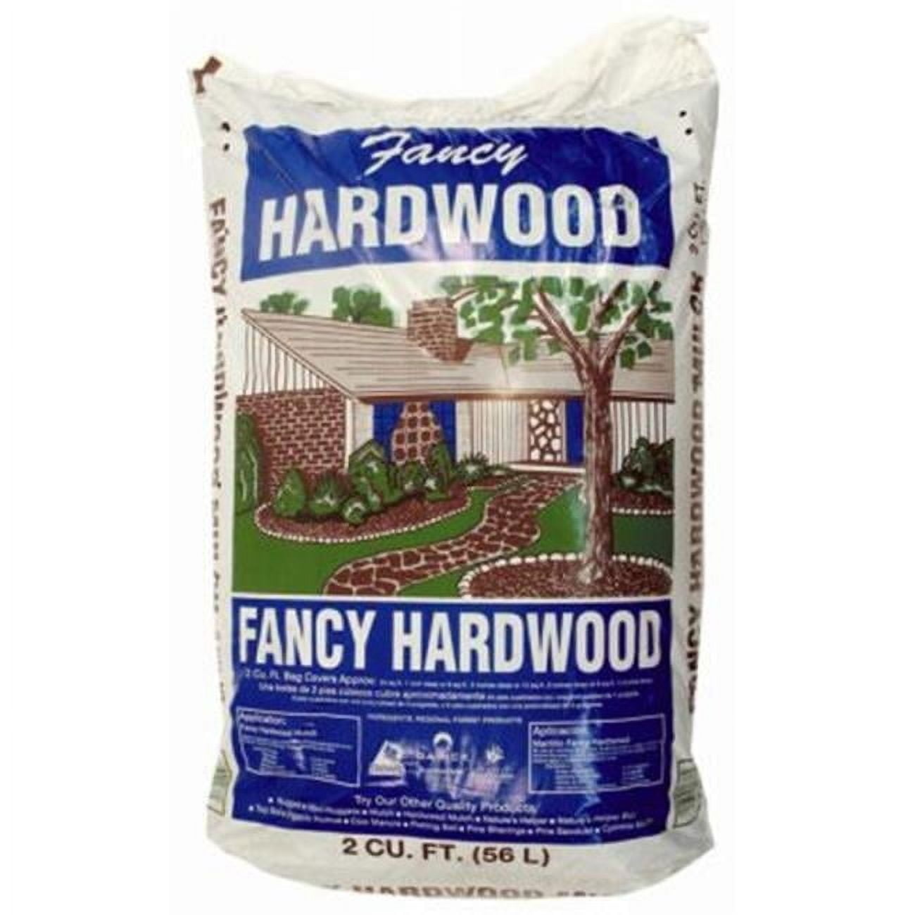 Garick Fancy 247590 Hardwood Mulch, 2 cu ft with Sustainable Raw Materials